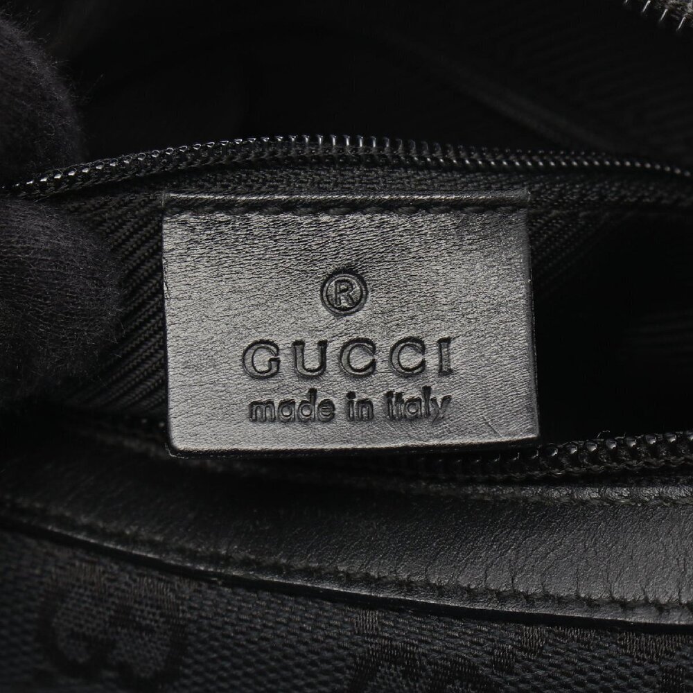 Gucci GG Canvas Shoulder Bag Beige Leather - Picture 5 of 10